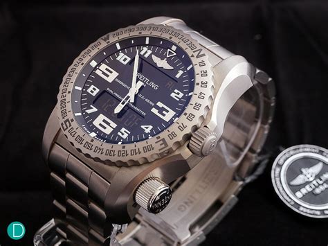 breitling emergency watch antenna picture|breitling emergency review.